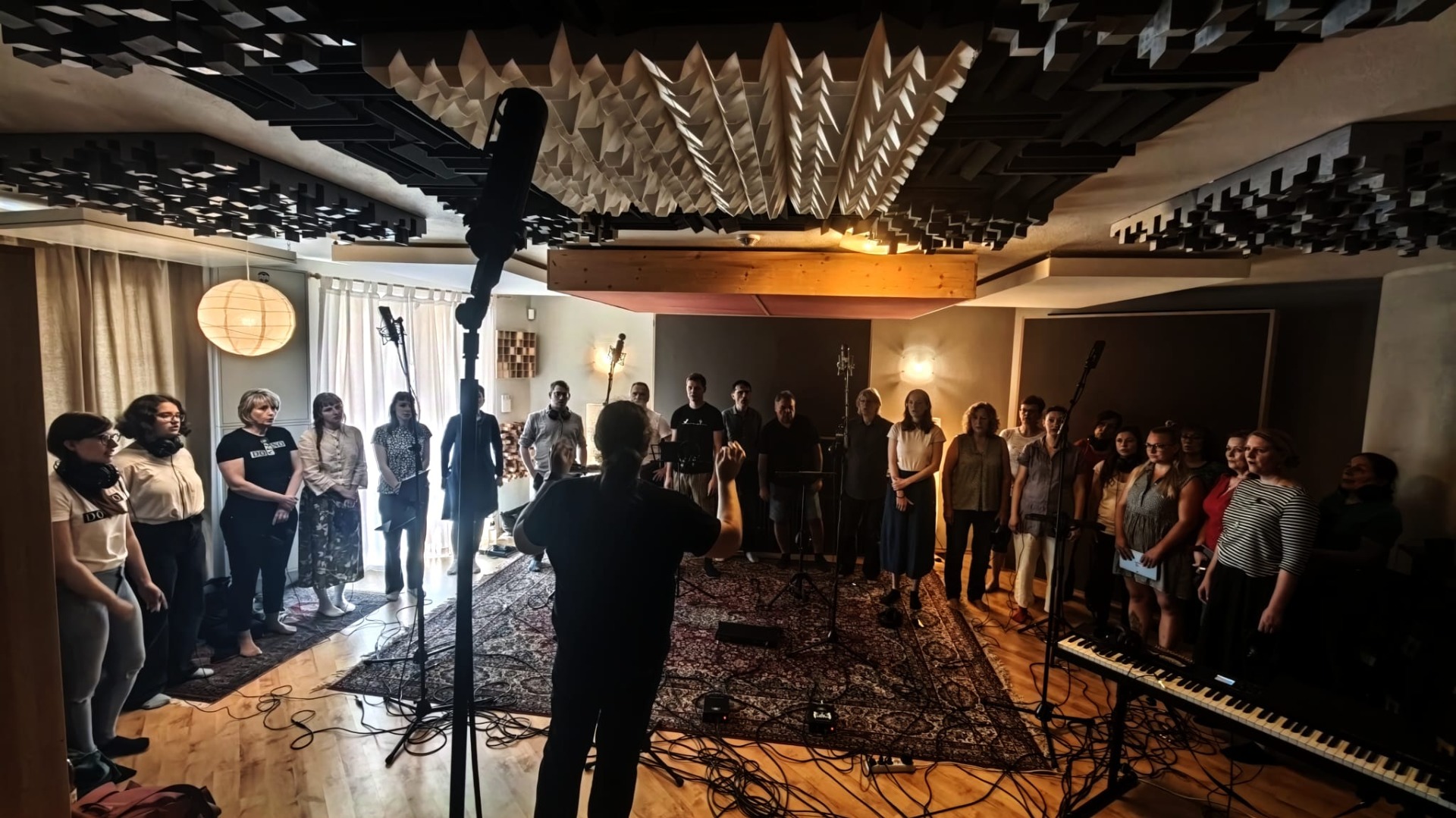 Natáčení ve studiu Woodland v Táboře